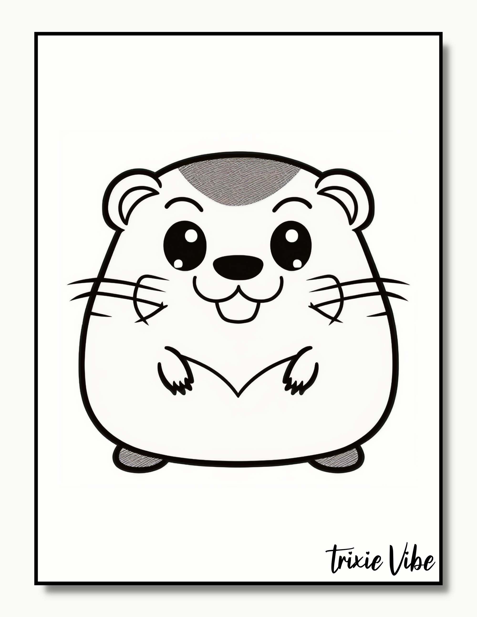 Groundhog Coloring Pages for Kids